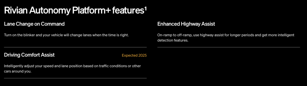 Rivian Autonomy Platform+